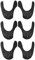 Newaner 3 Paar Anti Falten Schuhe Schutz, Verhindern Turnschuhe Schuhe Falte Vertiefung, Gegen Schuhknicke, Zehe Box Schilde, Schuhfaltenverhinderer für Herren Größe EU（40-46）