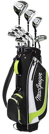 CG4000 Golfpaket set, stål eller grafit, vagn eller stativväska, 1 tum kortare/längre, höger eller vänster hand