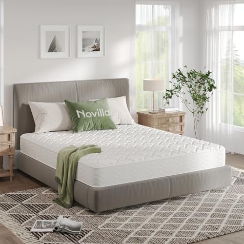 Novilla Taschenfederkernmatratze H3 90x200 7 Zonen Matratze mit Komfortschaum Öko-Tex CertiPUR US Federkernmatratze 20cm Mittel