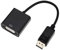 VMOJO DisplayPort (DP) auf DVI Adapterkabel, DisplayPort 1.2 auf DVI-I Adapter,Stecker auf Buchse, vergoldetes Kabel, kompatibel mit Lenovo, Dell, HP und so weiter