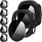 Diruite 5+5 Pezzi Cover per Samsung Galaxy Watch Ultra 47mm(2025/2024) Pellicola Protettiva,PC Custodia*5&Privacy Vetro*5,Nero(Privacy*5),Ultra 47mm