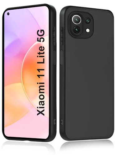 Simply Speakers Handyhülle für xiaomi 11 lite 5g Hülle, Antikratzer, Anti-Schock, Anti-Rutsch Schutzhülle, Unterstützt kabelloses Laden,Anti-Fingerabdruck Fallschutz hülle für xiaomi 11 lite 5g