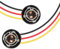 TECTICO 1157 BAY15D P21/5W Lampe Connecteur Ampoule Adaptateurs base câble Titulaire, 2 Pièces