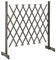 kangqiling Treillis de jardin gris 120 x 90 cm en sapin massif, gris, 314825