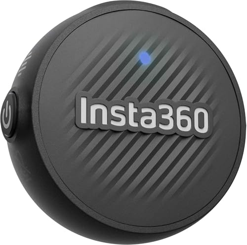 Insta360 Air-Mikrofon-Sender, kompakt, hochwertige Audio, Geräuschreduzierung, entwickelt für Ace Pro 2 und X5