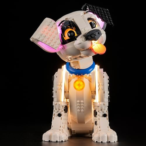 MENZAVA LED Light Set Compatible with LEGO Disney 101 Dalmatians Puppy 43269 Building Blocks Model - Model Set NOT Included