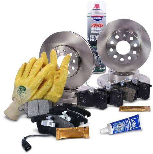 BESTPRICE ATP Bremsscheiben + Bremsbeläge Vorne + Hinten Ø288mm, belüftet