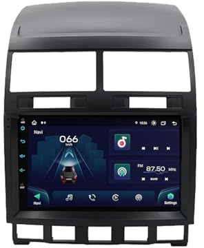 Car Radio para Volkswagen Touareg 2003-2010 9 Pulgadas Android 15 Autoradio con Ahd Controles en El Volante WiFi FM GPS BT USB para, 4 Core 2G+64G