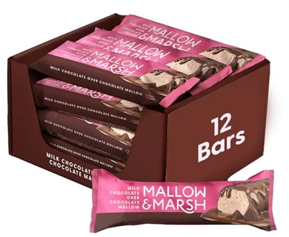 Mallow & Marsh Chocolate Marshmallow Bar - Multipack 12 x 35 g