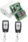 QIACHIP DC 12V 24V 30V Secure Remote Control Switch Universal Wireless 433Mhz rf 10A Relay Receiver Board with 2 Transmitter Key fobs, for Motor, Light, Gate door, DIY Wireless Controller