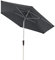 Doppler Sonnenschirm für den Garten SL-AZ Auto Tilt 275 cm Anthrazit I Gartenschirm knickbar I Kurbelschirm mit UV-Schutz 80+ I Kurbelschirm aus Aluminium I regenabweisendes Polyester-Schirmdach