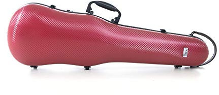 PURE GEWA Violinformetui Polycarbonat 1.8 rot für Größe 4/4