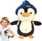 Facynde Pinguin Kuscheltier Kuscheltier Pinguin Tier Kissen Geschenk Für Kinder/Erwachsene Gemütliches Schmusetier – Plüschpinguin