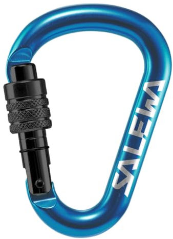Salewa HMS Screw G2 Karabiner, Blau, SMALL