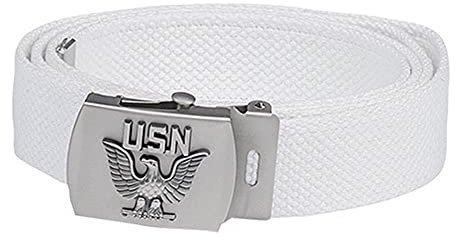 Mil-Tec Gürtel-13112207 Gürtel Navy Weiss One Size