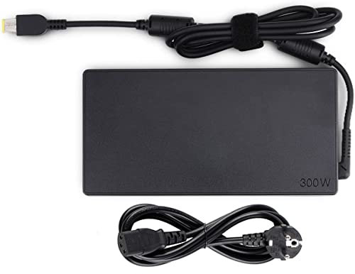 300W 20V 15A AC Ladegerät passend für Lenovo ThinkPad R9000P R9000K Y9000K Y9000X R7000P 9000P 9000K ADL300SDC3A SA10R16956 5A10W86289 Laptop Netzteil Adapterkabel