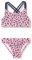 Playshoes Mädchen Uv-schutz Bikini Badeanzug Schwimmanzug Badebekleidung, Pink Leo, 122-128 EU