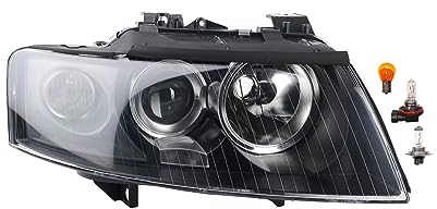Johns, Scheinwerfer passend für Audi A4 Cabrio 2002-2005 H9 H7 rechts mit Leuchtmittel