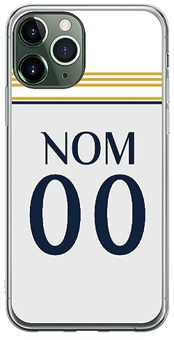 CS Coque Foot Maillot Real Madrid Domicile Saison 2023 2024 Personnalisable iPhone 11 Pro