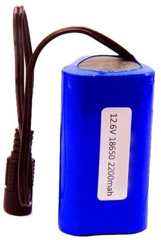 BaYte Rechargeable Battery Pack 18650 12V 2200mAh 3S Lithium Battery for CCTV Camera