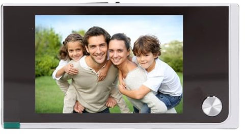 Digitaler Türspion, 3,5-Zoll-LCD-Digital-Türspion mit 120-Grad-Weitwinkel, Kabellose Video-Türklingelkamera für Häuser, Wohnungen, Villen, Bausätze