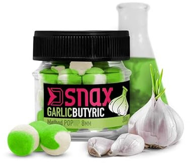 Pop up D SNAX POP Köder Mini Boilie Knoblauch-Butyric 10 mm 20g
