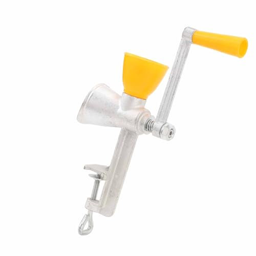 Manuelle Getreidemühle, Handbetriebene Mühle mit Tischklemme, Gusseisen, Kaffeebohnen, Mais, Pfeffer, Weizen für den Heimgebrauch