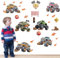 Wandtattoo Traktor,Wandtattoo Kinderzimmer,Wanddekoration,Rennwagen Wandaufkleber, Straßenfahrzeug Wandaufkleber, Kinderspielzimmer, Wanddekorationen, Geschenke Lastwagen Wandsticker