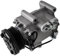 liujialigr Compatible for FORD FOCUS MK1 1,4 1,6 1,8 2,0 DI TDDI TDCI compresor de bomba de aire acondicionado 1113006 1123560 1346251 1466508