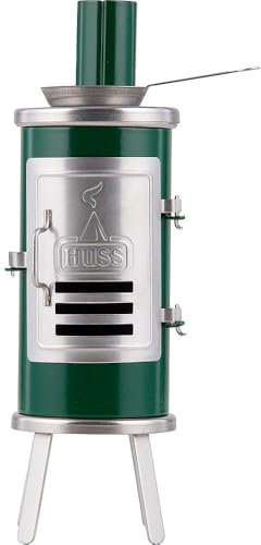 Erzgebirge Palast Huss Räucherkerzen Räucherofen - Leimofen grün/schwarz - 14,5 cm