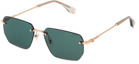 Police, SUNGLASSES, SPLQ89-57-0300, SHINY TOTAL ROSE GOLD, Male
