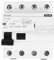 CILIA Interruptor diferencial puro tipo AC 300 mA 4P - Salvavidas industrial 400 V, 4 módulos DIN, RCCB, protección instalaciones trifásicas (CEI EN 61008-1) (JVL16-63-4P-40A)