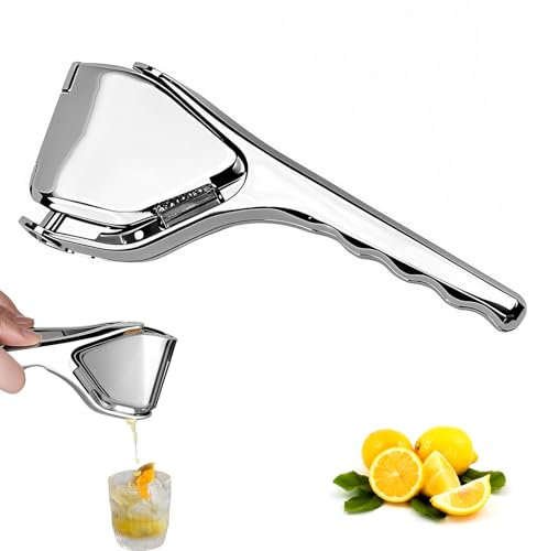 Lemon Squeezers,Lemon Juicer Squeezer Easy To Clean Citrus Juicer Hand Sturdy Metal Lime Squeezer Metal Squeezers,Heavy Duty Manual Orange For Home Cooks And Health Enthusiasts