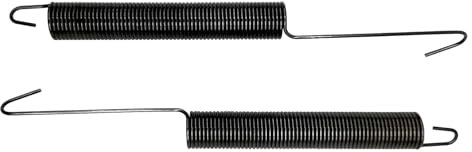 Lot de 2 ressorts de porte de rechange pour lave-vaisselle - Accessoires d'installation facile - Bols et rondelles