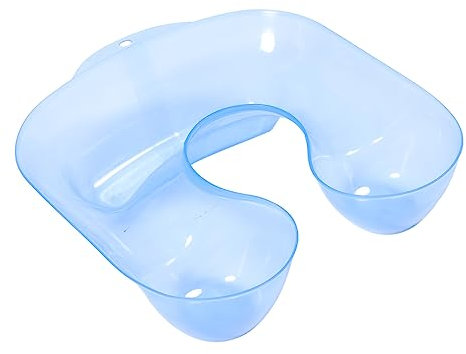 CALLARON Nackentablett Aus Kunststoff Schulterumhang Für Haarewaschen Und Haarfärben Rutschfeste Nackenstütze Mit Geriffeltem Design Wiederverwendbar Und Tragbar Für Friseursalon Und Heimgebrauch