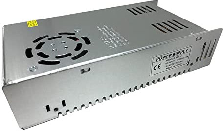 ZKLGS Alimentation à Découpage Transformateurs 12V AC à DC 12 V 3A 5A 10A 15A 20A 25A 30A Transformateur d'éclairage de Commutation 12 V Alimentation(12V 30A 360W,1 PCS)