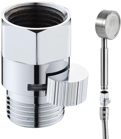 Duschsteuerventil - Wasserdruckregler mit Messingkern, Beschleuniger und Kontrolle gegen Leckagen - Ersatz für Duschventil - Inneninstallation