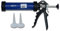 Labor 1202270 Pistolet silicone professionnel en aluminium, bleu