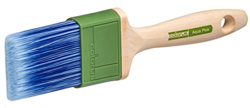 Colorus Flachpinsel 60 mm – Premium Lackierpinsel mit feiner Kunstborsten-Mischung – für wasserbasierte Farben und Lacke