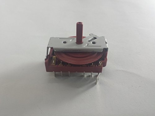 RECAMBIOS DREYMA Selector Horno 5 Posiciones Compatible con Teka 99511411 Modelo HE600/10 HE610ME RT-600ME Turbo MX Alta Precisión Cocción Versátil Fácil Reemplazo Pieza Original