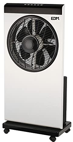 EDM 33515 Ventilador Nebulizador 80W, Negro, 30 cm