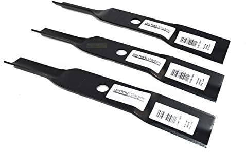 Jeu de 3 lames pour tracteur de gazon Murray 56631E701 40,5 cm (46)