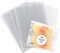 Sweelov - Lot de 200 sachets en cellophane - 10 x 15 cm - Transparent - Avec autocollants pour biscuits, bonbons, chocolats