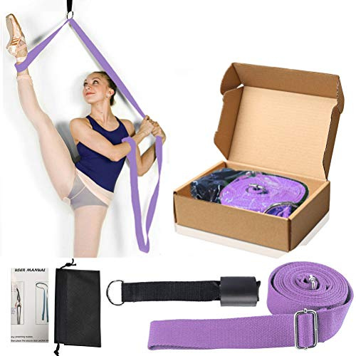 KimDaro Leg Stretcher, Door Flexibility & Stretching Leg Strap - Great for Ballet Cheer Dance Gymnastics or Any Sport Leg Stretcher Door Flexibility Trainer Premium Stretching Equipment