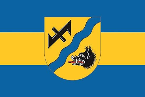U24 Aufkleber Wahrenholz Flagge Fahne 8 x 5 cm Autoaufkleber Sticker