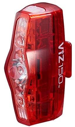 Rear Bike Light – ViZ150 Ultra-Bright 150 Lumen Rechargeable Rear Bicycle Light | OptiCube Lens & Daytime Hyperflash Mode for Maximum Visibility | USB Rechargeable | CatEye Bike Accessories