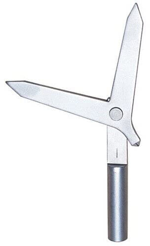 BLUEFOX Round Bar Center Finder Tool | 3/8 Shank for Milling Machine | Quickly and Easy Work | Round Workpiece