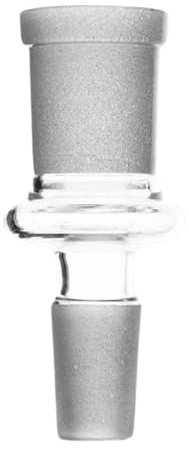 Weedness Bong Glas Adapter Verlängerung 14,5 mm Oben 18,8 mm Unten – Kopf Zubehör Adapter Filter Köpfchen Steckkopf Bowl Head