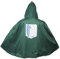 MAVNES Levi Ackerman Eren Jaeger Anime Cosplay Kostüm Grünes Umhang Für Halloween,Green-One Size