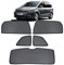 Sonnenschutz Auto Vorhang Für Baby Kinder Haustiere Sonnenblende Für Sharan 7N 2010-2022 UV Schutz Magnetisch Sonnenschutz Für Autofenster Seitenscheibe Schwarz,Rear+Triangular+Back-windscreen-5PCS
